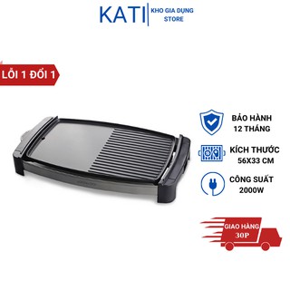 [Mã LIFE50KALL giảm 10% đơn 200K] Bếp nướng điện Lock&amp;Lock EJG232 - vỉ nướng điện không khói - bảo hành 12 tháng
