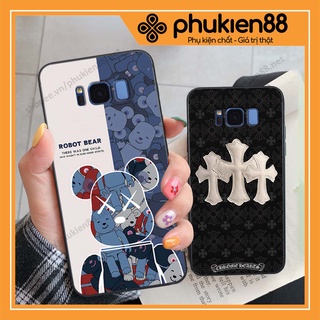 Ốp lưng Samsung S8 / S8 Plus / S8+ hình Robot Bear, Kawsnc bảo vệ điện thoại