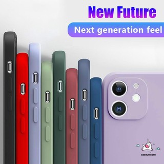 Ốp điện thoại silicon màu trơn cho Iphone 12 11 Iphone 8plus 7plus 8 7 6 6s Plus X Xs Se 11 12 Pro Max 12 Mini