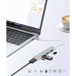 Đầu Chia Cổng Type C Đa Năng 4 Trong 1 Cho Macbook