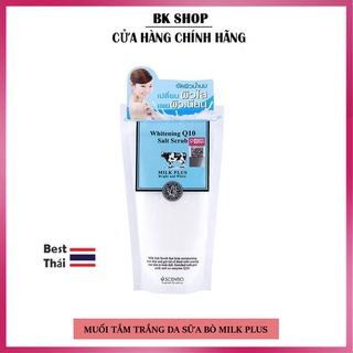 (Auth Thái) Muối Tẩy Tế Bào Chết Scentio Milk Plus Whitening Q10 Salt Scrub