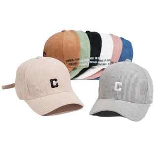Mũ lưỡi trai thêu chữ C,Nón kết nhiều màu phong cách Ulzzang form unisex nam nữ