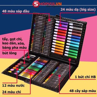 Hộp màu 150 chi tiết cho bé thoả sức sáng tạo