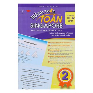Sách: Thách Thức Toán Singapore 2 - (10-12 tuổi)