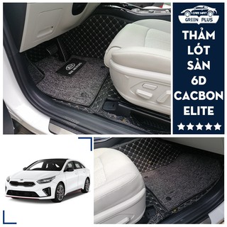 Thảm lót sàn ô tô 5D,6D cao cấp Cacbon Elite Kia Cerato 2014-2020