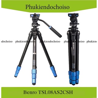 Chân máy ảnh Benro TSL08S2CSH, củ quay