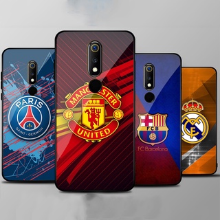 Ốp Lưng NOKIA 6.1 PLUS mặt kính cường lực cao cấp In hình Câu Lạc Bộ Bóng Đá