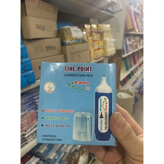 Hộp 12 cây Bút xóa nước R-more 12ml