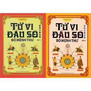 Sách - Combo trọn bộ 2 cuốn Tử Vi Đẩu Số: Bổ Mệnh Thư