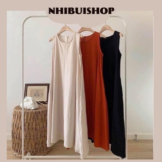 Váy suông đũi ULZZANG xinh nhibuishop