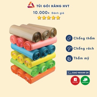 Túi gói hàng niêm phong, túi đóng hàng chuyển phát nhanh NHUAHVT với đủ màu sắc