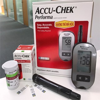 Máy Thử Đường Huyết Accu-chek Performa - Máy Đo Đường Huyết Chính Xác Nhất 99,9%
