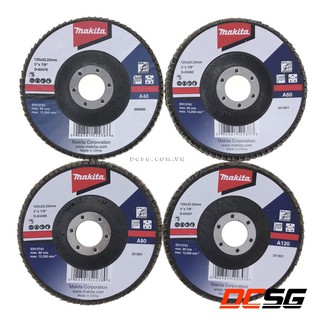 Đĩa nhám xếp 125mm Makita (chọn độ hạt) | DCSG