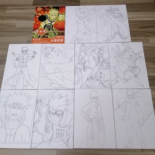 Tranh Tô Màu Naruto