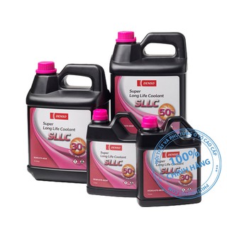 Nước mát động cơ đỏ hồng Denso chính hãng cho ô tô can 4 Lít 30-50%