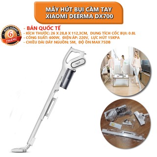 [Bản quốc tế] Máy hút bụi cầm tay Xiaomi DEERMA DX700 /DX700S - Bảo Hành 6 Tháng - Shop Thế Giới Điện Máy