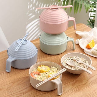 Bộ Ca ăn mì kèm MUỖNG ĐŨA LÚA MẠCH CHO VĂN PHÒNG