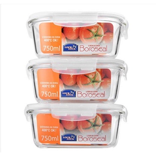 Hộp thủy tinh chịu nhiệt Lock&amp; Lock dung tích 750ml