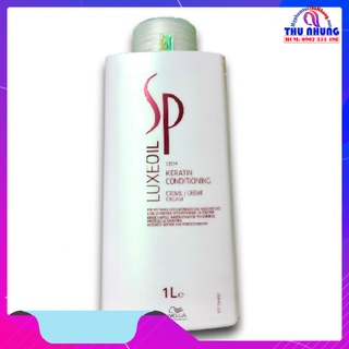 Dầu xả Wella SP Luxe Oil Keratin conditioning siêu mượt cho tóc hư tổn 1000ml