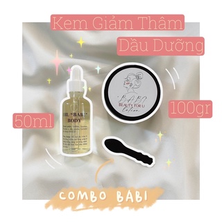Combo Babi [ Dầu dưỡng 30ml - Lotion Babi ]