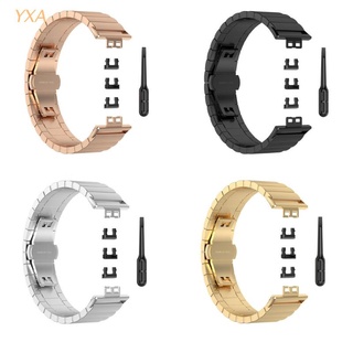 Dây Đeo Thay Thế Chất Liệu Thép Không Gỉ Cho Đồng Hồ Huawei Watch Fit 1.64"