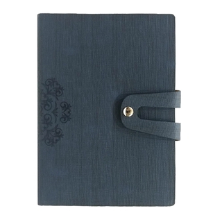 Sổ Hoa Văn Vintage - Màu Xanh
