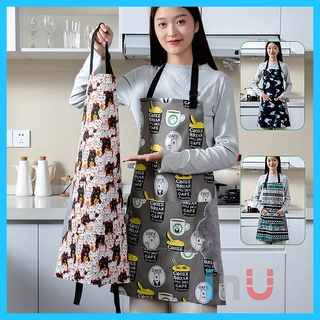 HCM -Tạp dề vải hàng dày 180g kiểu Nhật mẫu mèo, ly cà phê
