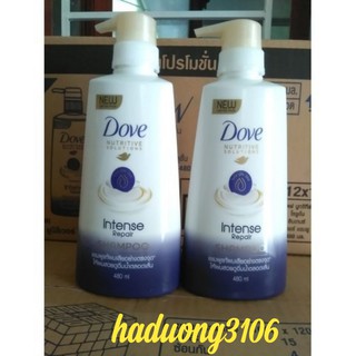 Combo Dầu gội, xả Dove 450ml Thái Lan