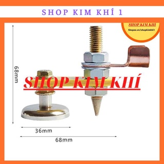 Kẹp Mát Nam Châm Lực Hút Siêu Mạnh Dùng Cho Máy Hàn Cắt Đến 300A