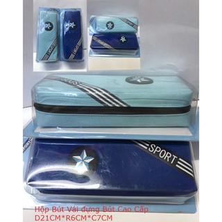 Hộp Bút Vải đựng Bút Cao Cấp hình ngôi sao