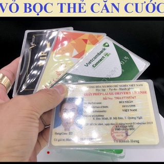 [SET 10] Vỏ Bọc Thẻ CCCD/ CMT, Bao Túi Đựng Thẻ Sinh Viên, Nhân Viên, Học Sinh CMND, căn cước công dân, v.v...