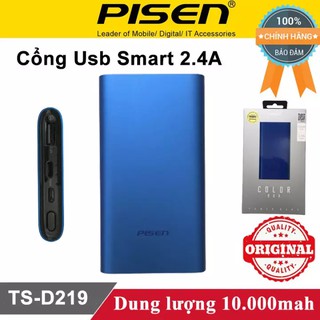 Sạc dự phòng Pisen TS-D219 10.000mah ♥️Freeship♥️ Giảm 30k khi nhập MAYT30 - Pin sạc dự phòng Pisen