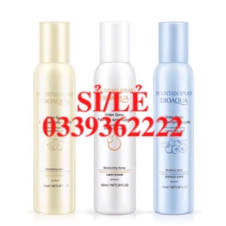 [ TẶNG MŨ ] Xịt Khoáng Dưỡng Ẩm Kiểm Soát Dầu Bioaqua Chiết Xuất Từ Quả Việt Quất - Hàng Nội Địa Trung