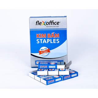 Combo 20 hộp Kim bấm số 10 Flexoffice FO-STS02