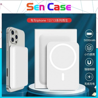 Sạc Dự Phòng, Sạc Không Dây MagSafe Battery Pack Cho Điện Thoại Iphone 12/13/pro/promax- SenCase