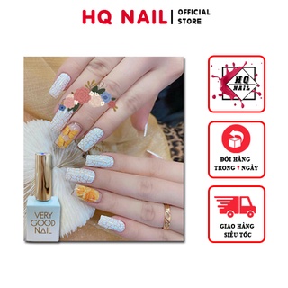 Sơn gel nứt trắng &amp; đen cực HOT 202