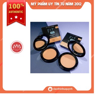 Phấn Nén Fit Me Maybelline Kiềm Dầu Chống Nắng 12H Mịn Lì Lâu Trôi SPF 28 PA+++ New York Compact Powder 6g