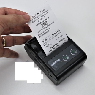 Máy in hóa đơn, in bill bluetooth Mobile Printer MP01 ( Máy cầm tay di chuyển tiện lợi )