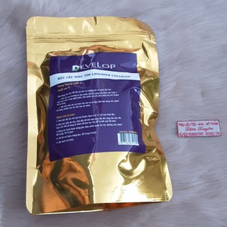 Bột tẩy tím FREESHIPDEVELOP 500g, bột tẩy Collagen không khô tóc, dai tóc, tẩy tóc khử ánh vàng, tạo tóc bạch kim