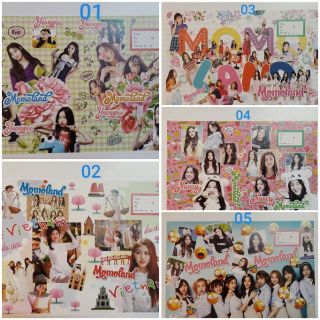 GIẤY BAO TẬP MOMOLAND (1 xấp 10 tờ)