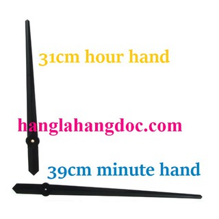 Bộ kim đồng hồ dán tường cỡ lớn (đường kính 0.-1.5m)