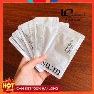 ( Hàng chính hãng)  Mặt Nạ Sủi bọt Thải độc dưỡng trắng da Su:m37 White Award Bubble De Mask
