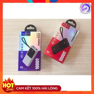 Pin sạc dự phòng Hoco J41 Intelligent Balance 10000mAh Polymer 3 cổng sạc vào màn hình LCD - Hãng phân phối chính thức