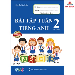 Sách - Bài Tập Tuần Tiếng Anh 2 - Cả Năm (1 cuốn)