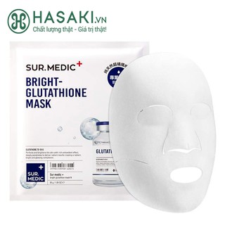 Mặt Nạ Sur.Medic+ Tinh Chất Glutathione Làm Sáng Da Bright Glutathione Mask 30g