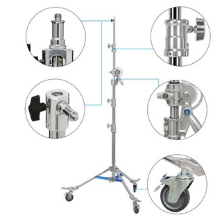 Chân boom treo đèn Jinbei M6 2in1