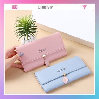 Ví nữ cầm tay đẹp cao cấp nhiều ngăn dáng dài đựng tiền CHIBIVIP G11