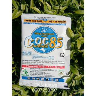 [RẺ VÔ ĐỊCH] Thuốc phòng trừ nấm bệnh Coc85 - 20gr