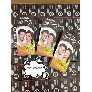 Nhuộm Phủ Bạc Lavox Hair Color Cream Mùi Hương Dị