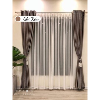 (FREESHIP) Xưởng Rèm Á Đông, rèm vải cản sáng 95%, nhiều size, có sẵn